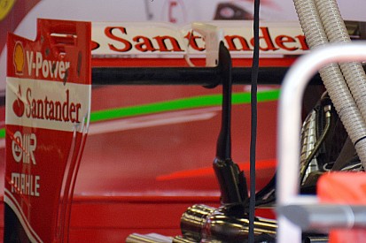 Ferrari: è nuova l'ala posteriore molto scarica