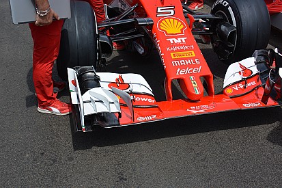 Breve análisis técnico: Ala delantera del Ferrari SF-16H