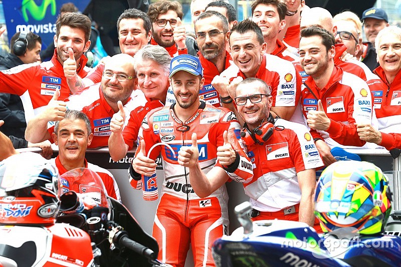 Dovizioso: “En carrera nos sigue faltando algo”