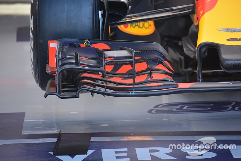 Breve análisis técnico: Alerón delantero del Red Bull