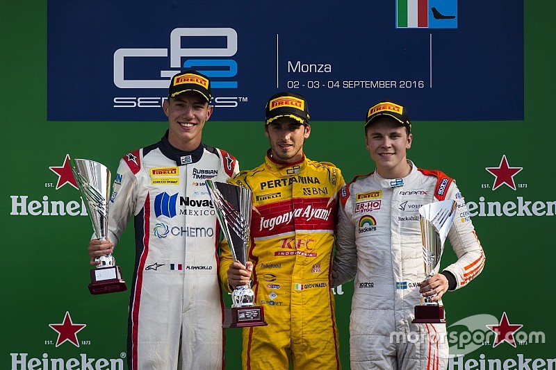 GP2 Monza: Giovinazzi und Nato siegen, Gasly verteidigt Führung