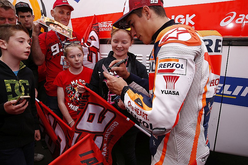Marc Marquez non ha voluto le guardie del corpo a Misano