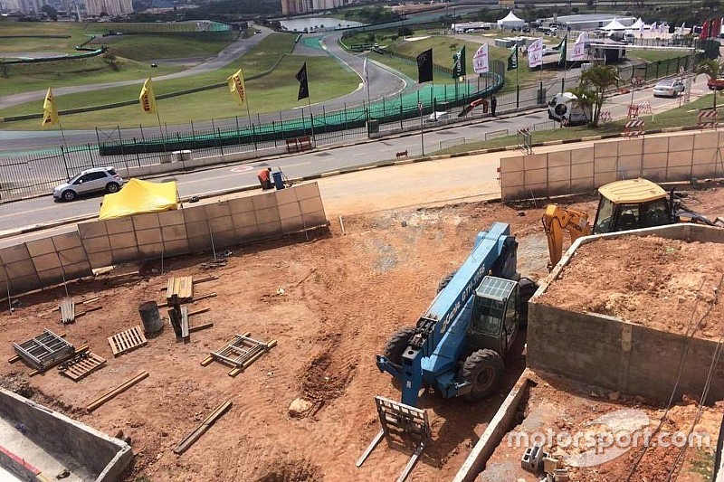 Bildergalerie: Bauarbeiten in Interlagos
