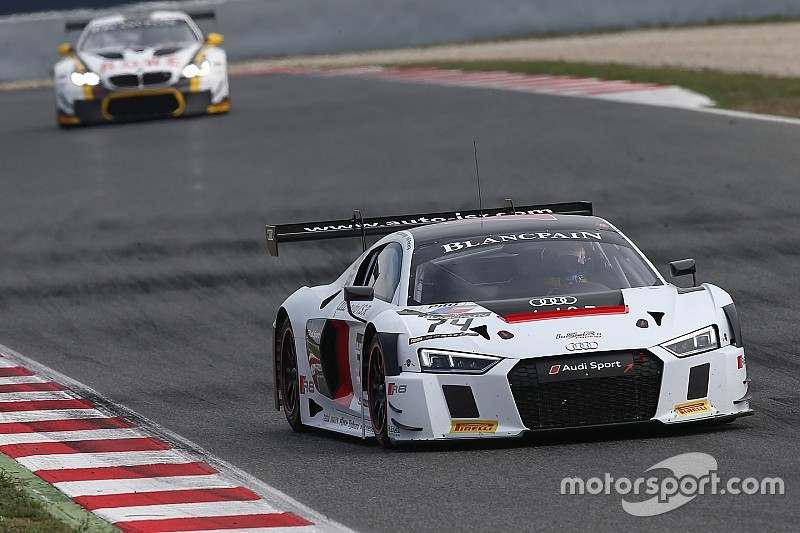 Blancpain Barcelona - Perera zet Audi op pole, Frijns derde