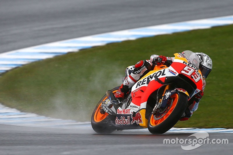 Márquez s'est senti en sécurité avec les pneus pluie