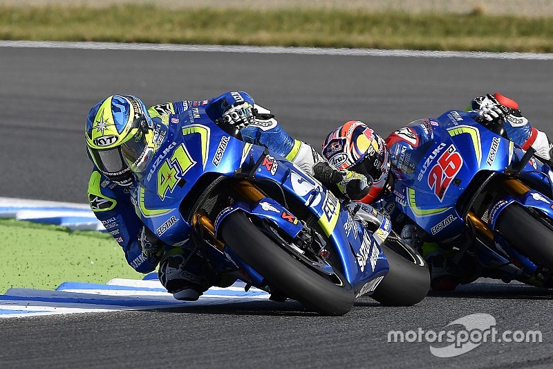 Suzuki offert technisch voordeel graag op voor vierde podiumplaats