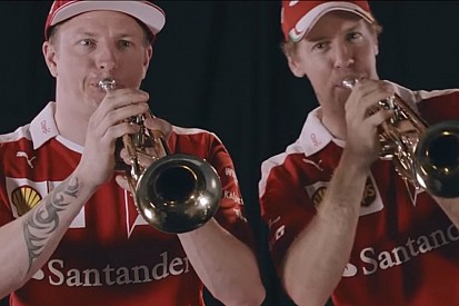 Vidéo - Vettel et Räikkönen jouent de la trompette à Mexico