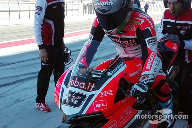 Melandri satisfait après deux jours d'essais