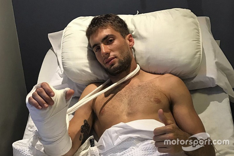 Kevin Benavides fuera del Dakar 2017