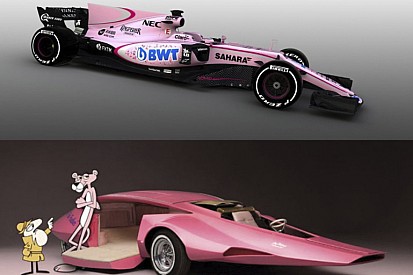 Así reaccionaron la redes sociales sobre el Force India rosa