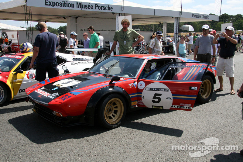 5 de tomaso pantera 1974 david gasken at le mans classic 5 de tomaso pantera 1974 david gasken at le mans classic