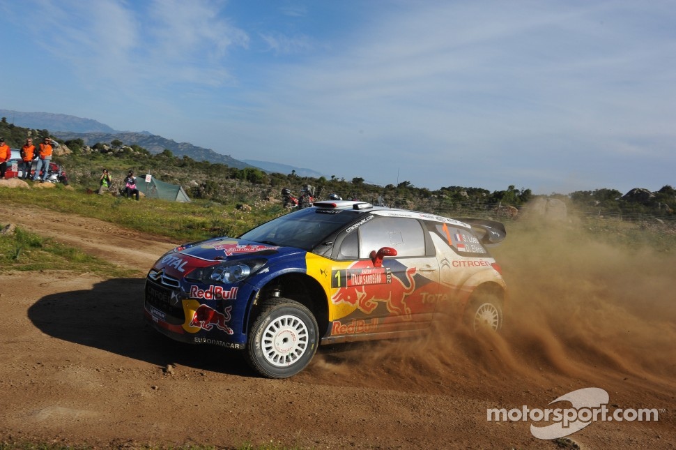 Sébastien Loeb and Daniel Elena, Citroën DS3 WRC, Citroën Total World Rally Team