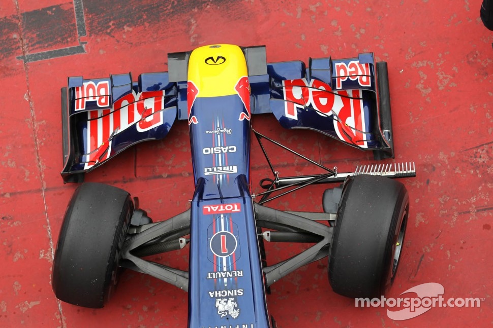 Sebastian Vettel, Red Bull Racing with front wing aero device