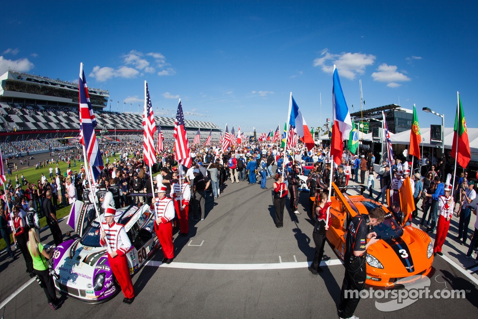 Starting grid ambiance