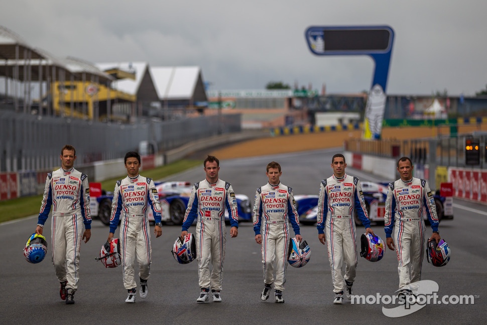 Alexander Wurz, Kazuki Nakajima, Nicolas Lapierre, Anthony Davidson, Sebastien Buemi, Stéphane Sarrazin