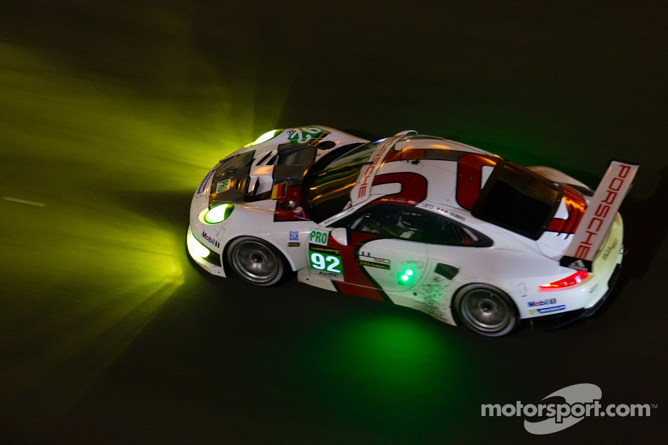 #92 Porsche AG Team Manthey Porsche 991 RSR: Marc Lieb, Richard Lietz, Romain Dumas