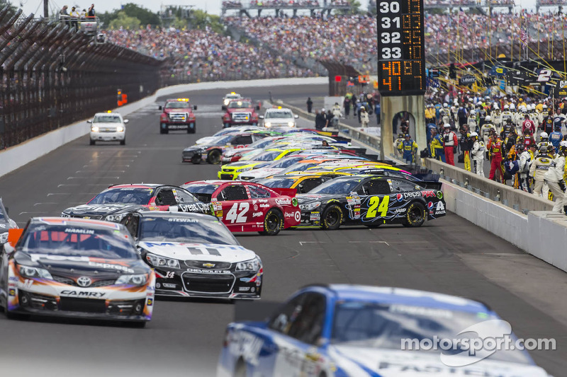Brickyard 400 in Indianapolis 2013: Pressekonferenz vor dem Rennen