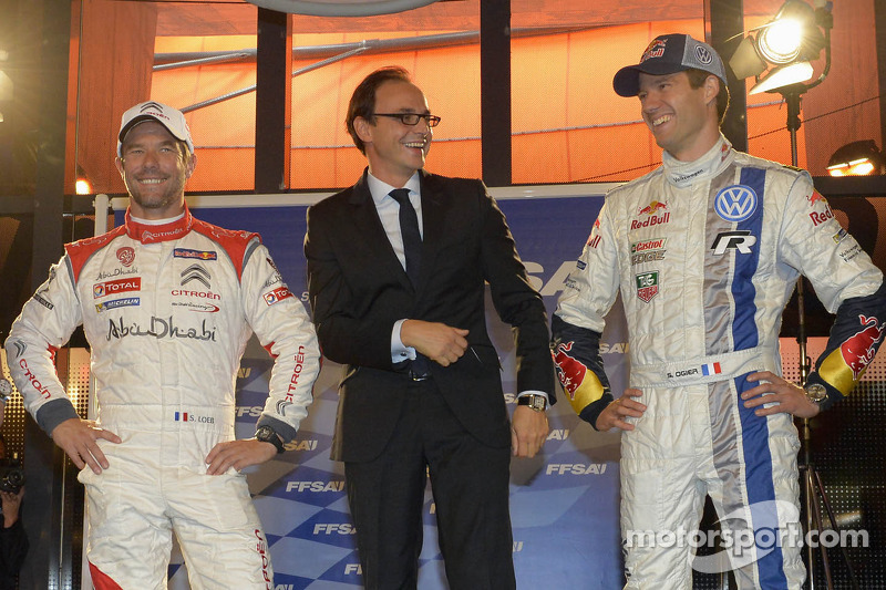 Sébastien Loeb y Sébastien Ogier