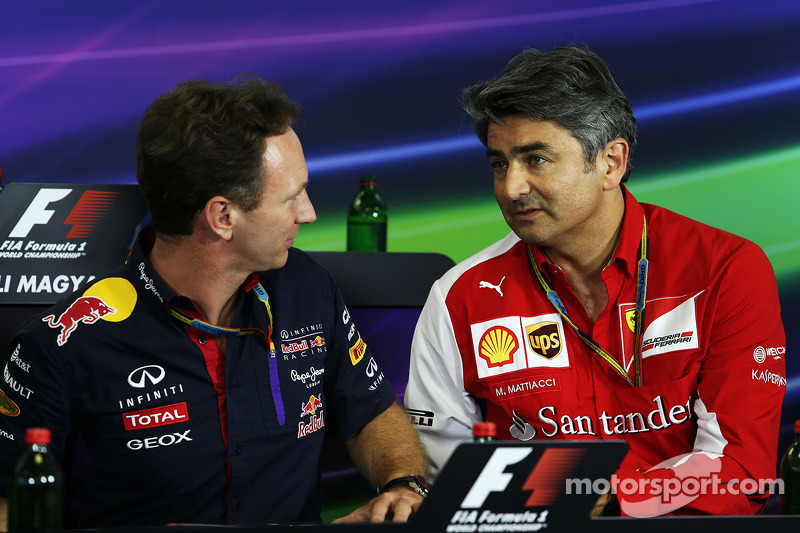 Christian Horner e Marco Mattiacci