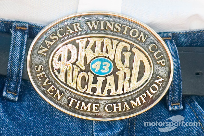 Belt buckle of Richard Petty at Sears Point