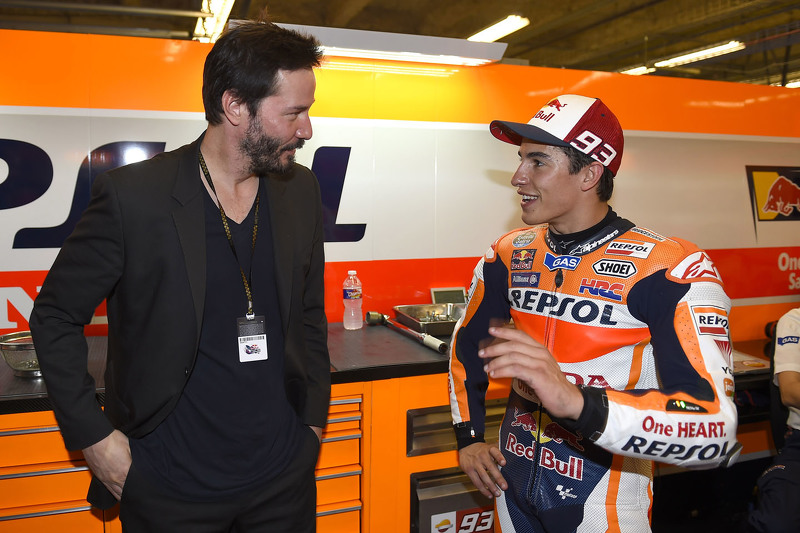 Keanu Reeves та Марк Маркес, Repsol Honda Team