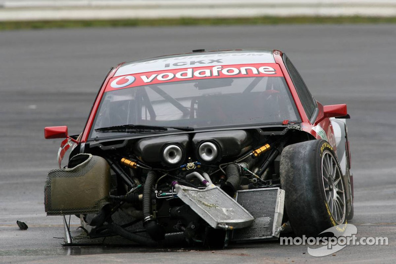 2006: Vanina Ickx (Audi) in Hockenheim