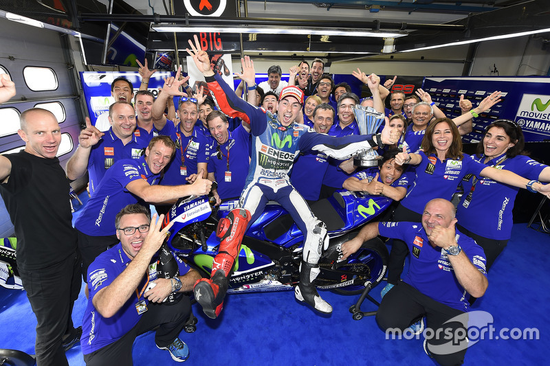 Il vincitore, Jorge Lorenzo, Yamaha Factory Racing