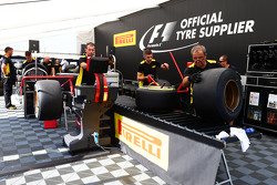 Técnicos de neumáticos Pirelli