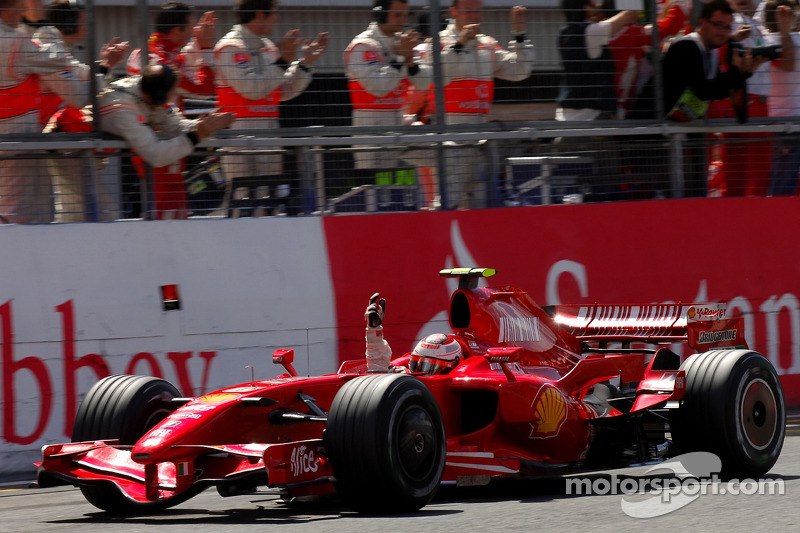 2007. Переможець: Кімі Райкконен, Ferrari