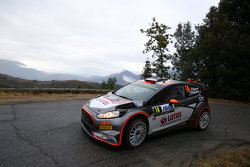 Robert Kubica e Maciek Szczepaniak, Ford Fiesta WRC