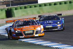 #100 MS Racing, Audi R8 LMS ultra: Daniel Dobitsch, Edward Sandström