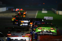 #19 GRT Grasser Racing Team Lamborghini Huracan: Alberto Di Folco, Jeroen Mul