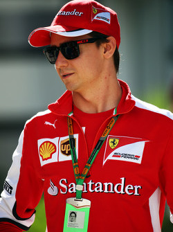 Esteban Gutierrez, Ferrari Piloto de pruebas y de reserva