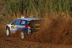 Ott Tanak e Molder Raigo, M-Sport Ford Fiesta WRC
