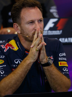 Christian Horner, Red Bull Racing Team Principal in the FIA Press Conference