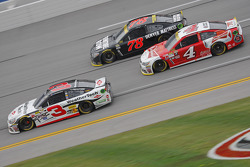Austin Dillon, Richard Childress Racing Chevrolet and Martin Truex Jr., Furniture Row Racing Chevrol