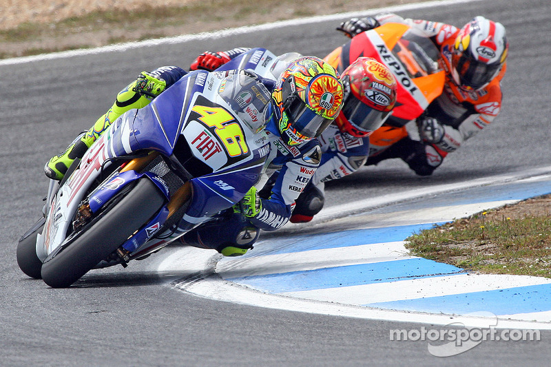 Valentino Rossi, Jorge Lorenzo and Dani Pedrosa
