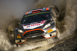 Robert Kubica und Maciek Szczepaniak, Ford Fiesta WRC