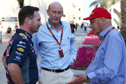 Christian Horner, Red Bull Racing Team Principal with Donald Mackenzie, CVC Capital Partners Managin