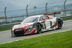菲尼克斯车队16号奥迪R8 LMS:尼古拉斯·迈尔-梅霍夫、尼基·蒂姆、马库斯·温克霍克