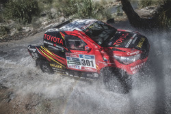 #301 Toyota: Giniel de Villiers, Dirk Von Zitzewitz