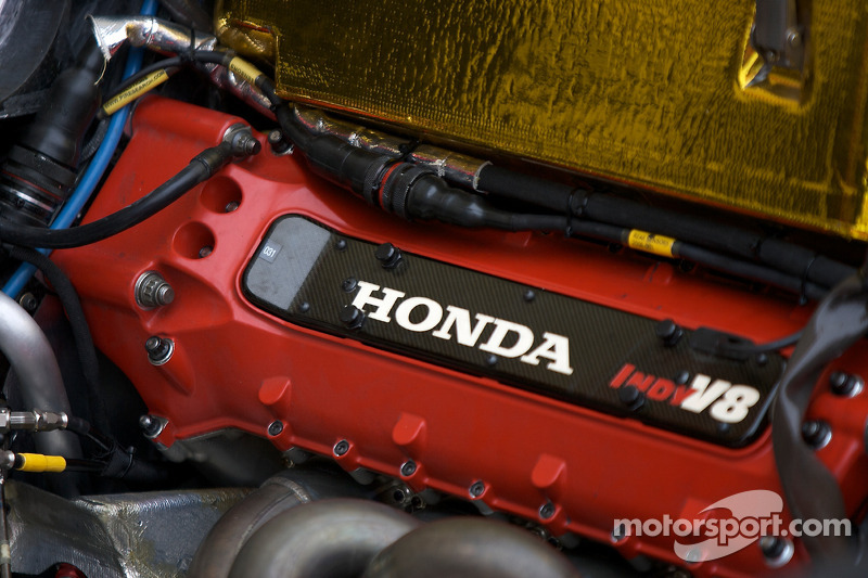Vision Racing Honda V8 engine at Detroit