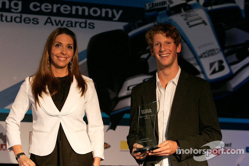 Romain Grosjean y Nanni Rodríguez, hermana de Gonzalo Rodríguez