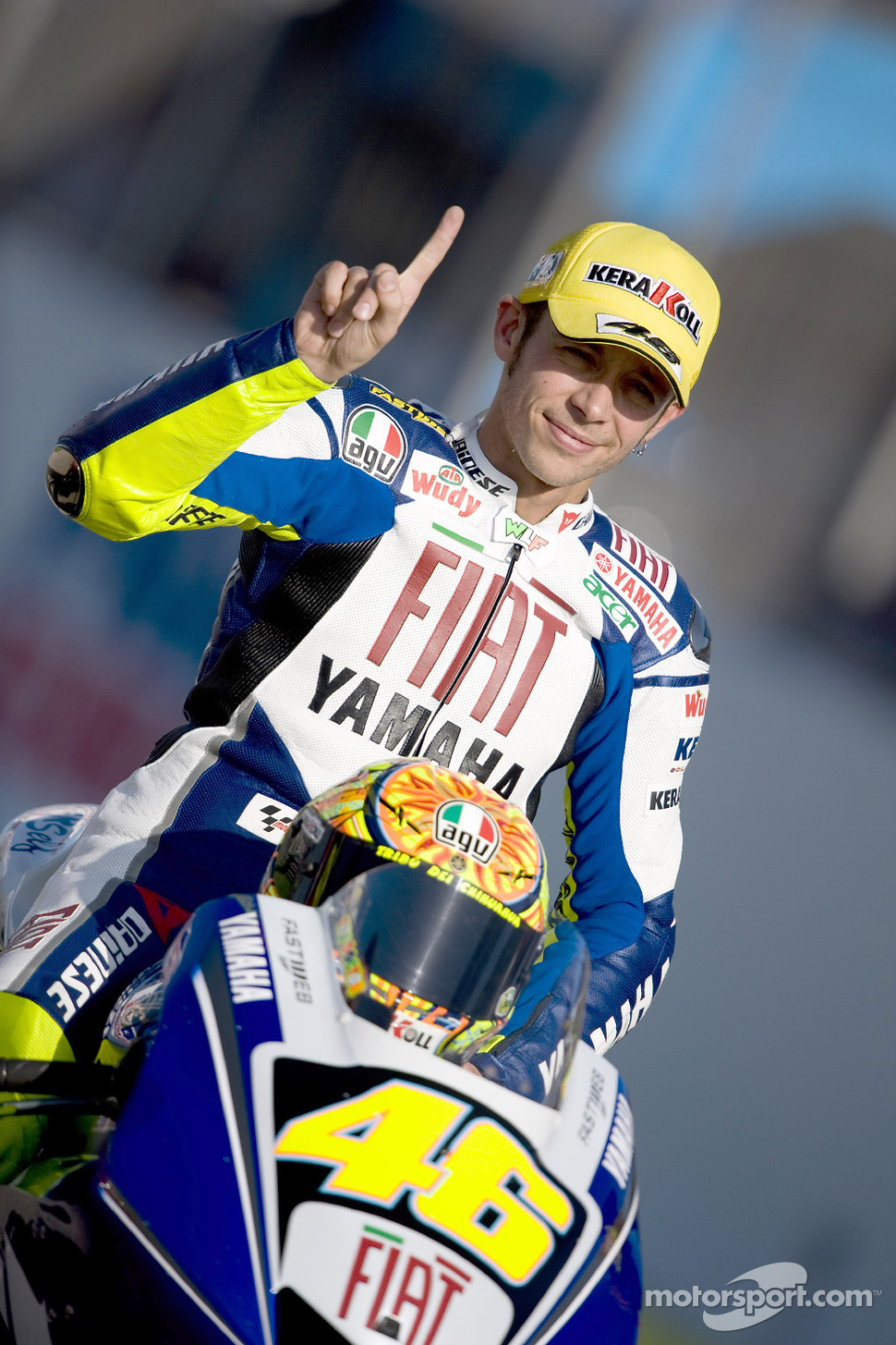 2008 MotoGP World Champions photoshoot MotoGP champion Valentino Rossi MOTOGP photos Main 2008 MotoGP World Champions photoshoot MotoGP champion Valentino Rossi MOTOGP photos Main