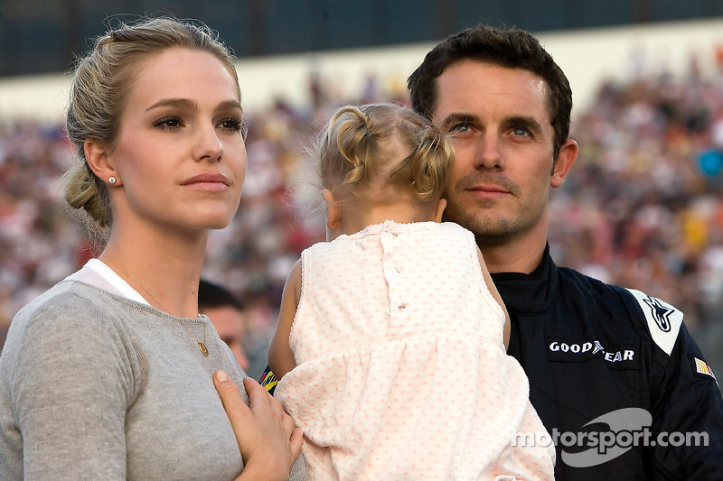 Casey Mears and wife Trisha at Richmond