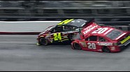 Jeff Gordon blows a tire and collects Matt Kenseth at Bristol Jeff Gordon blows a tire and collects Matt Kenseth at Bristol