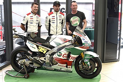 Cal Crutchlow sfoggia una livrea classica Castrol a Silverstone