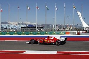 GP Rusia: Vettel kembali jadi yang tercepat, Ferrari 1-2 di FP3