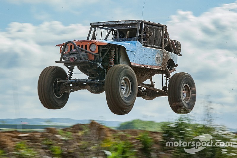 Bailey Cole took the victory on 2017 Ultra4 Europe Round 1 - Day 3