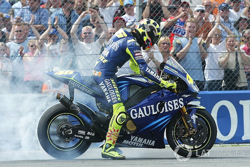 La carrera de Valentino Rossi en imágenes